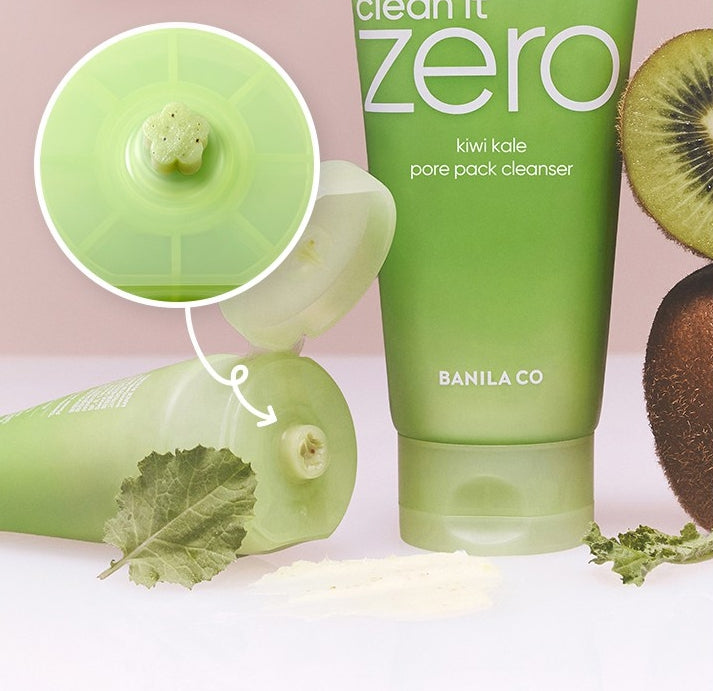 2 x BANILA CO Clean it Zero Kiwi Kale Pore Pack Cleanser 180g from Korea