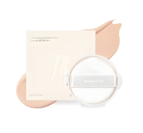 BANILA CO Covericious Ultimate White Cushion Refill 14g, SPF38 PA++, 9 Colours from Korea by BANILA CO