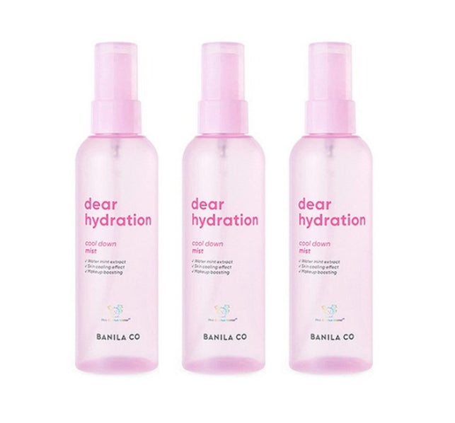 3 x BANILA CO Dear Hydration Cool Down Mist 99ml from Korea by BANILA CO