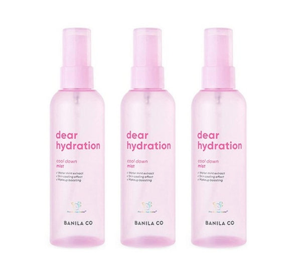 3 x BANILA CO Dear Hydration Cool Down Mist 99ml from Korea by BANILA CO