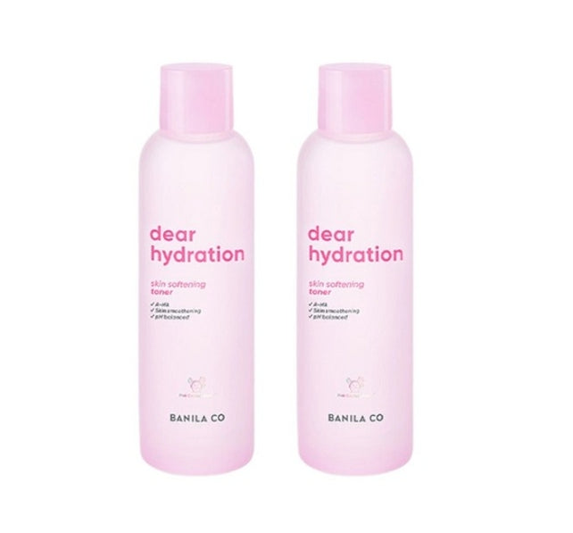 2 x BANILA CO Dear Hydration Skin Softening Toner 200ml from Korea by BANILA CO