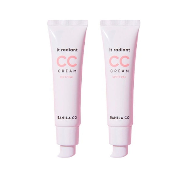 2 x BANILA CO It Radiant CC Cream 30ml, SPF17 PA+ from Korea by BANILA CO