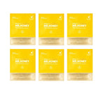 6 x BANILA CO Miss Flower & Mr. Honey Propolis Rejuvenating 2 Step Mask from Korea
