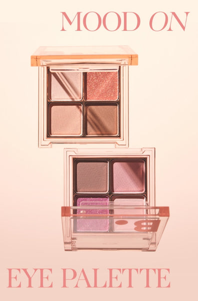 2 x BANILA CO Mood On Eye Palette 7g, 10 Colours from Korea