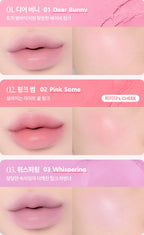 2 x BANILA CO New Romantic Blush LIP & Cheek 3.7g, 26 Colours from Korea