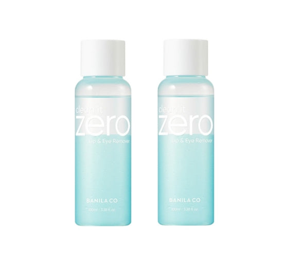 2 x BANILA CO clean it zero Lip & Eye Remover 100ml from Korea