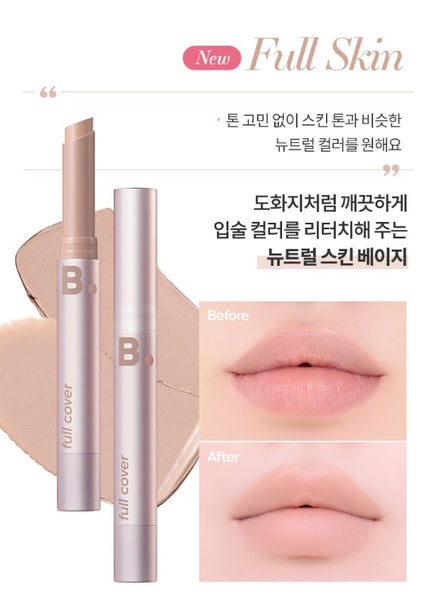 BANILA CO Cover Lip Base 1g, 6 Colours from Korea