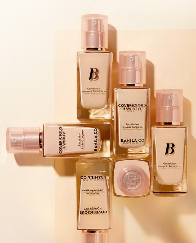 BANILA CO Covericious Power Fit Foundation 30ml, SPF 45 PA++, 8 Colours from Korea