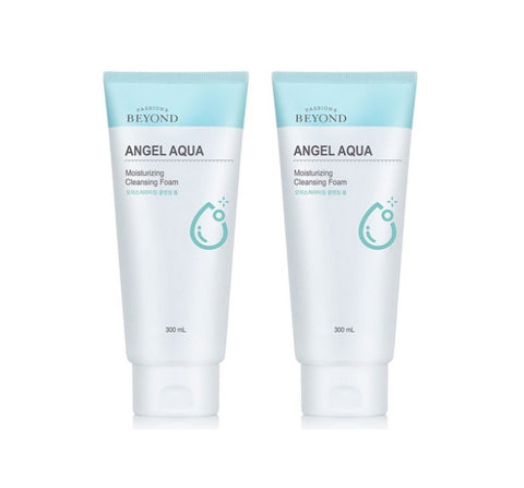 2 x BEYOND Angel Aqua Moisturizing Cleansing Foam 300ml from Korea by Beyond
