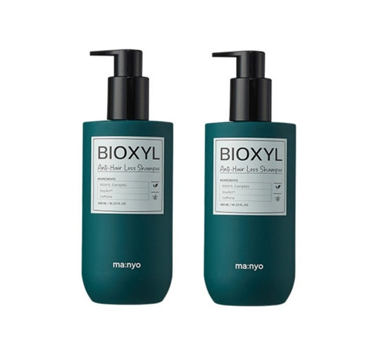 2 X ma:nyo BIOXYL Anti-Hair Loss Shampoo 480ml from Korea by ma:nyo
