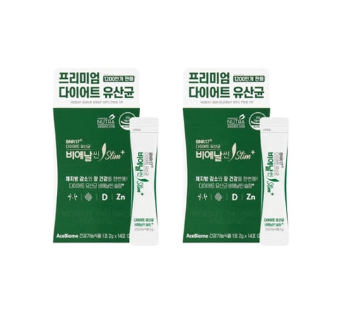 2 X BNR17 Diet Probiotics BNRThin Slim+ , 14 Sticks(2-week supply) , from Korea_KT by BNR17