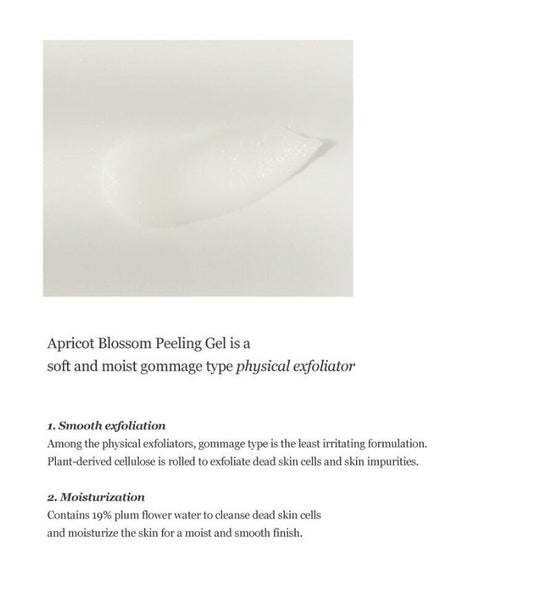 Beauty of Joseon Apricot Blossom Peeling Gel 100mL from Korea by Beauty of Joseon