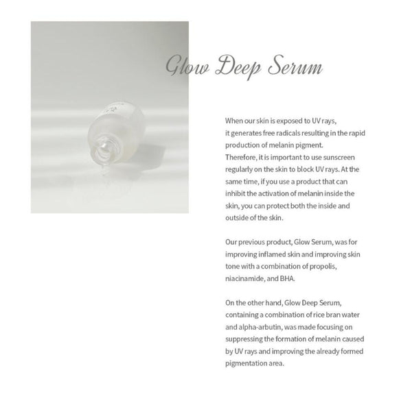 Beauty of Joseon Glow Deep Serum: Rice + Alpha-Arbutin 30mL from Korea by Beauty of Joseon