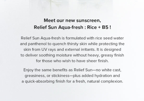 2 X Beauty of Joseon Relief Sun Aqua Fresh Rice+B5 50ml, SFP50+ PA++++ from Korea by Beauty of Joseon