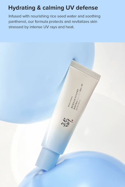 2 X Beauty of Joseon Relief Sun Aqua Fresh Rice+B5 50ml, SFP50+ PA++++ from Korea by Beauty of Joseon