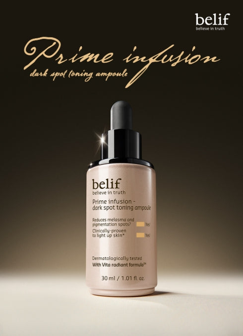 2 x belif Prime Infusion Dark Spot Toning Ampoule 30ml from Korea