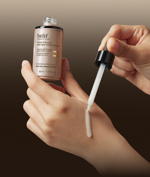 2 x belif Prime Infusion Dark Spot Toning Ampoule 30ml from Korea