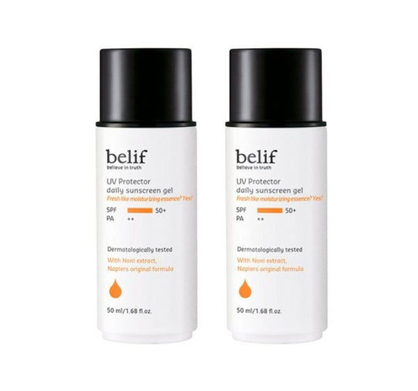 2 x Belif UV Protector Daily Sunscreen Gel 50ml from Korea by belif