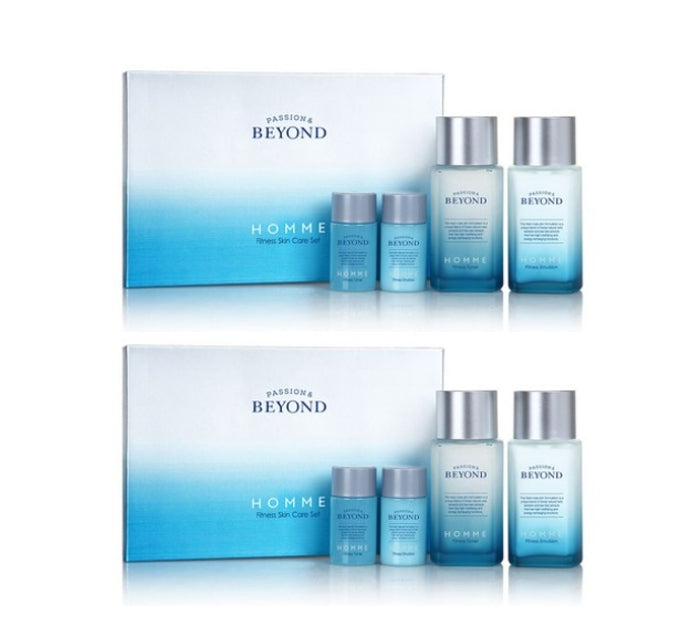 2 x [MEN] Beyond Homme Fitness Skin Care Set (4 Items) from Korea by Beyond