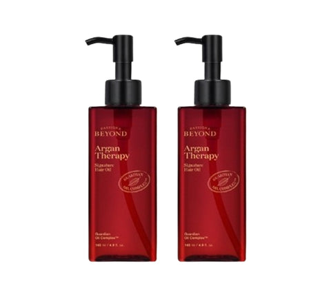 2 x Beyond Argan Therapy Signature Hair Oil 145ml from Korea by Beyond