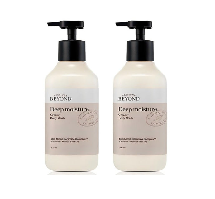 2 x Beyond Deep Creamy Moisture Body Wash 500ml from Korea by Beyond