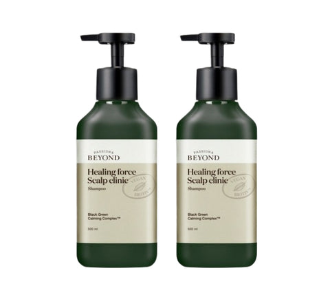 2 x Beyond Healing Force Scalp Clinic Shampoo 500ml from Korea by Beyond