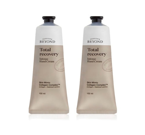2 x Beyond Total Recovery Intense Hand Cream 100ml from Korea by Beyond