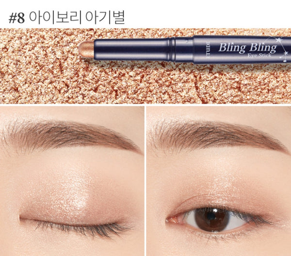 2 X ETUDE Bling Bling Eye Stick , from Korea by ETUDE