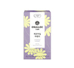3 x [CAFFEINE FREE] OSULLOC Chamomile Lavender Tea (20 Tea Bags), Caffeine‑Free, Herbal Tea, Natural Jasmine Flavor from Korea