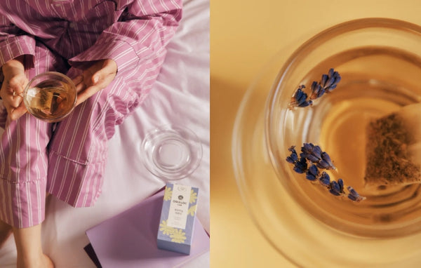 2 x [CAFFEINE FREE] Osulloc Chamomile Lavender Tea (20 Tea Bags), Caffeine‑Free, Herbal Tea, Natural Jasmine Flavor  from Korea