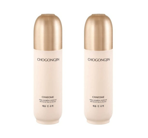 2 x CHOGONGJIN Chaeome Jin Emulsion 120ml from Korea by CHOGONGJIN
