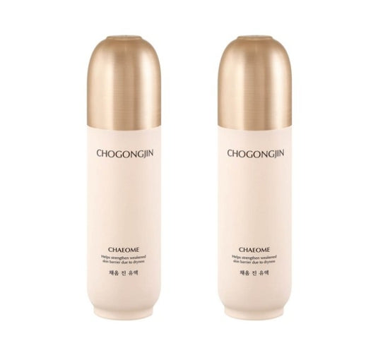 2 x CHOGONGJIN Chaeome Jin Emulsion 120ml from Korea by CHOGONGJIN
