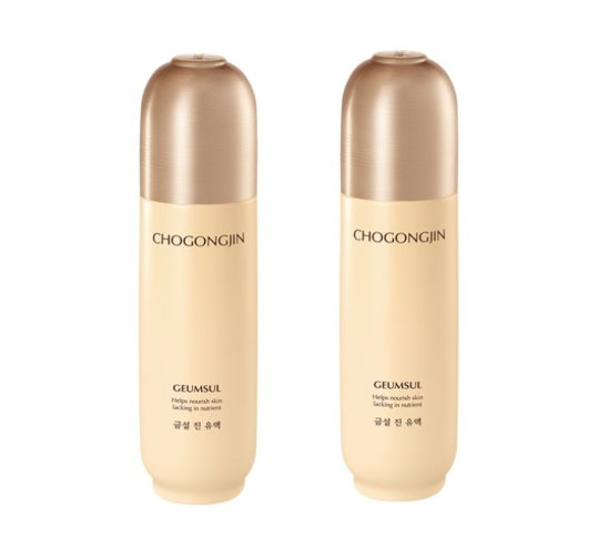 2 x CHOGONGJIN Geumsul Jin Emulsion 120ml from Korea by CHOGONGJIN