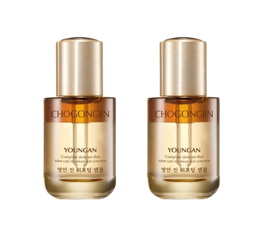 2 x CHOGONGJIN Youngan Jin Lifting Ampoule 30ml from Korea by CHOGONGJIN