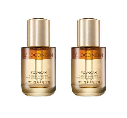 2 x CHOGONGJIN Youngan Jin Lifting Ampoule 30ml from Korea by CHOGONGJIN