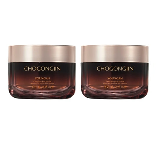 2 x CHOGONGJIN Youngan Jin Sleeping Cream 100ml from Korea by CHOGONGJIN