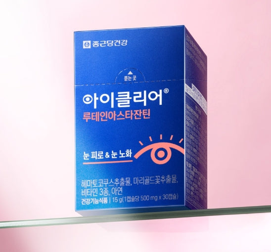 CHONGKUNDANG Healthcare Eye Clear Lutein Astaxanthin 30 Capsules from Korea