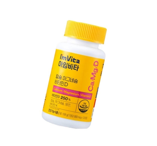 2 x CHONGKUNDANG Healthcare I'm Vita Calcium, Magnesium, Vitamin D 120 Tablets from Korea