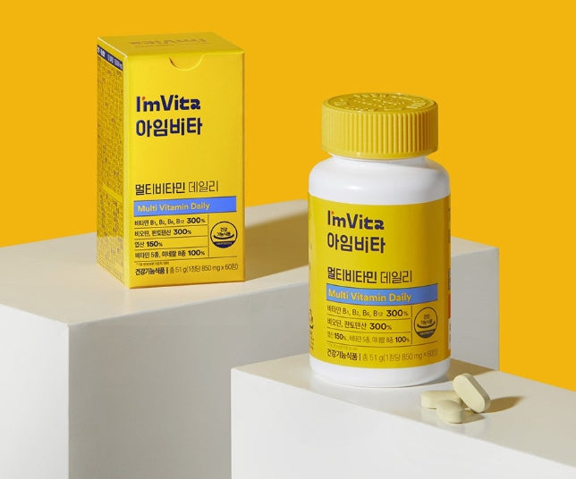 3 x CHONGKUNDANG Healthcare I'm Vita Multi Vitamin Daily 60 Tablets from Korea