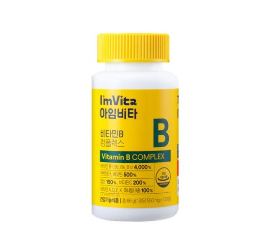 CHONGKUNDANG Healthcare I'm Vita Vitamin B Complex 120 Tablets from Korea