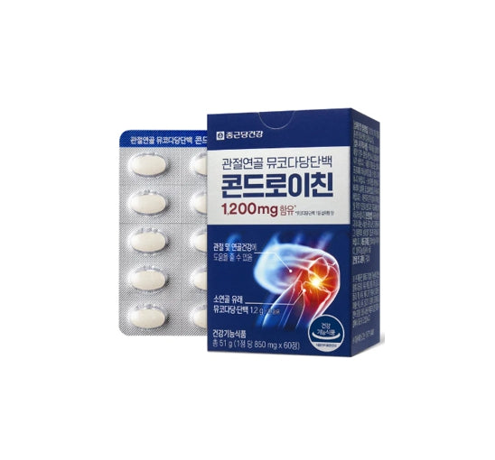 CHONGKUNDANG Healthcare Joint Cartilage Mucopolysaccharide Chondroitin 60 Tablets from Korea