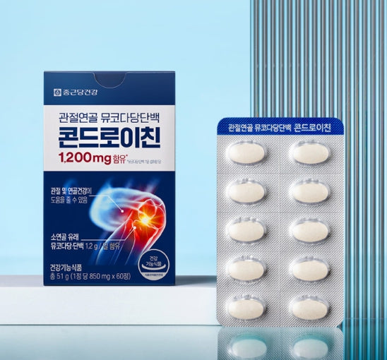 2 x CHONGKUNDANG Healthcare Joint Cartilage Mucopolysaccharide Chondroitin 60 Tablets from Korea