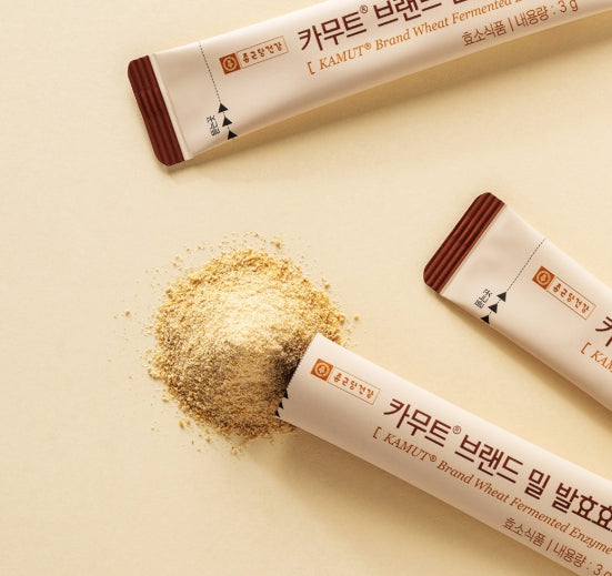 3 x CHONGKUNDANG Healthcare Kamut Brand Wheat Fermentation Enzyme 30 Sachets from Korea
