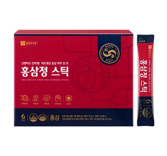 CHONGKUNDANG Healthcare Red Ginseng Stick 30 Sticks from Korea