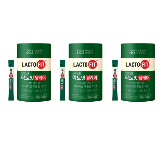 3 x CHONGKUNDANG LACTO FIT Blood Sugar Care 60 Sticks from Korea