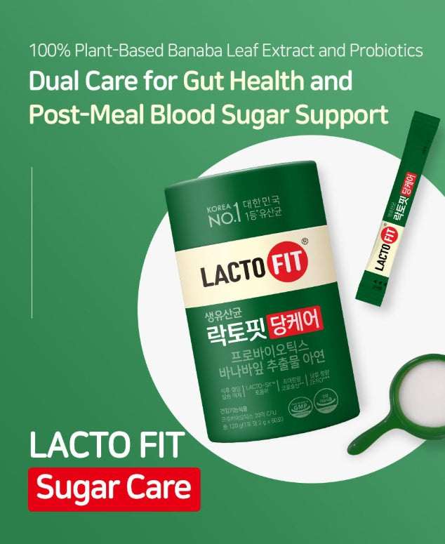 3 x CHONGKUNDANG LACTO FIT Blood Sugar Care 60 Sticks from Korea