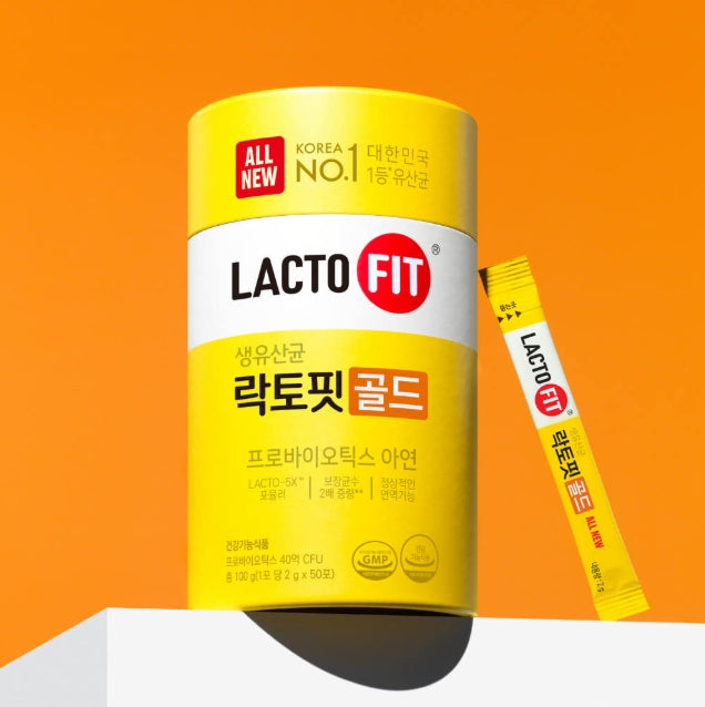 2 x CHONGKUNDANG LACTO FIT Gold 50 Sticks from Korea