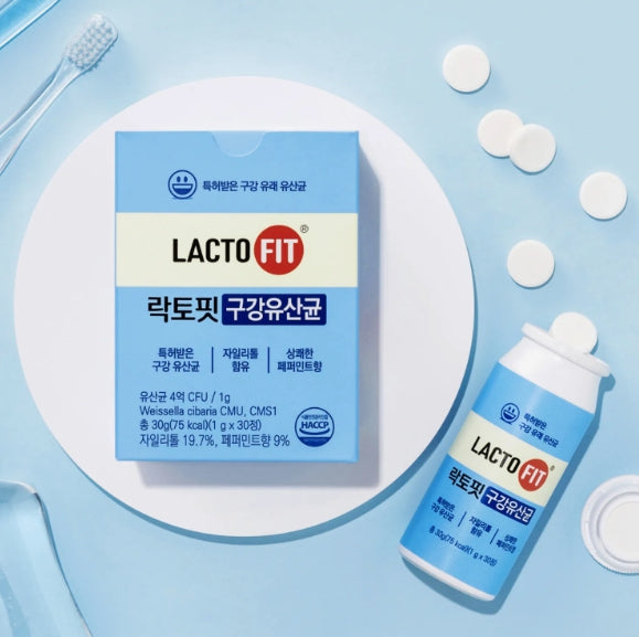3 x CHONGKUNDANG LACTO FIT Oral Probiotics 30 Tablets from Korea