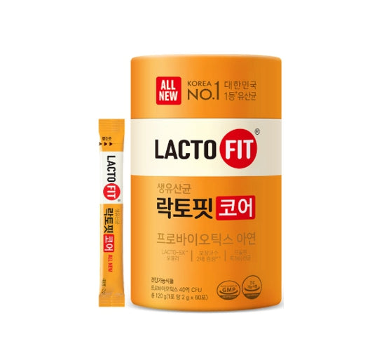 CHONGKUNDANG LACTO FIT Probiotics Core 60 Sticks from Korea