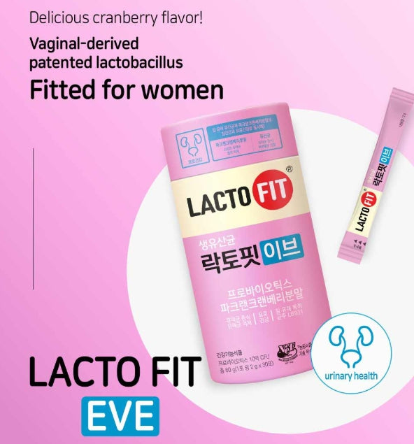 CHONGKUNDANG LACTO FIT Probiotics Eve 60 Sticks from Korea